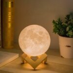 Rechargeable LED 3D Moon Lamp