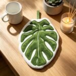 Monstera Leaf Hanging Bathroom & Kitchen Towel